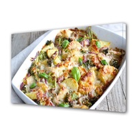 tablou canvas luminos in intuneric varioview led culinar cartofi preparati la cuptor cu ceapa si branza 30 x 45 cm imagen 53_0_
0