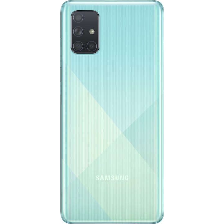Telefon mobil Samsung Galaxy A71, Dual SIM, 128GB, 6GB RAM, 4G, Blue
