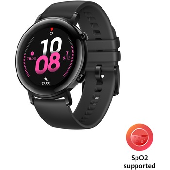 Ceas Smartwatch Huawei Watch GT 2, 42mm, Matte Black Ceas Smartwatch Huawei Watch GT 2, 42mm, Matte Black