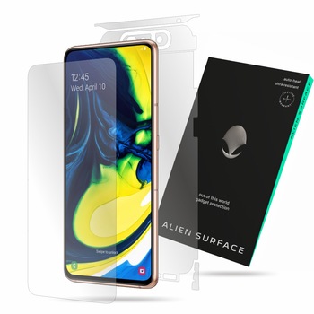 Folie Alien Surface, Samsung Galaxy A80, protectie ecran, spate, laterale Folie Alien Surface, Samsung Galaxy A80, protectie ecran, spate, laterale