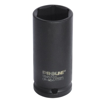 Cheie tubulara de impact Proline, cap hexagonal, adanca, 30 x 78 mm Cheie tubulara de impact Proline, cap hexagonal, adanca, 30 x 78 mm