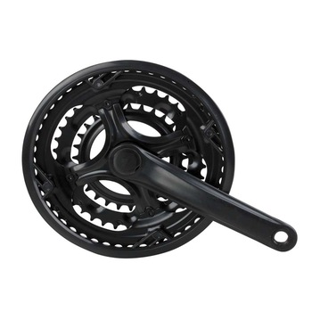 Angrenaj Pedalier SXT 28-38-48 Negru Metal Angrenaj Pedalier SXT 28-38-48 Negru Metal