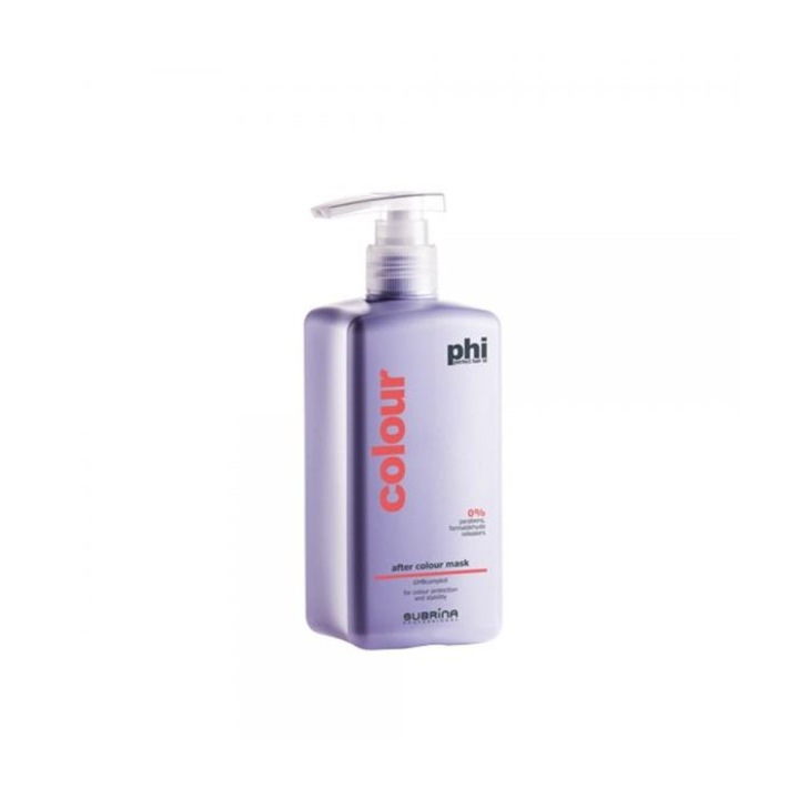 Masca pentru par vopsit Subrina Professional Phi After Color, 500ml