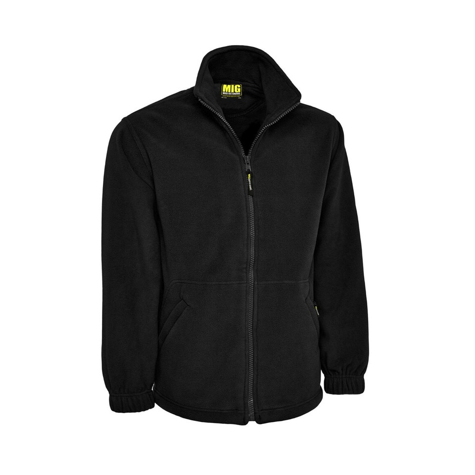 Hanorac profesional de lucru MIG Mud Ice Gravel, negru, marimea 3XL