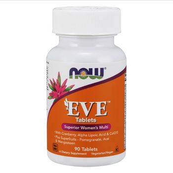 Complex multivitamine pentru femei, Eve, Now Foods. 90 tablete Complex multivitamine pentru femei, Eve, Now Foods. 90 tablete