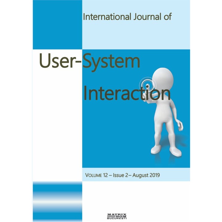 International Journal of User-System interaction Nr 2/2019, Colegiu editorial