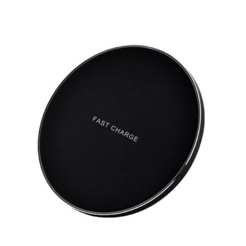 Incarcator Wireless Fast Charging Pad QI iPhone X, XR, XS, XS Max, 15W, Negru
