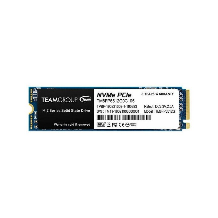SSD Team Group MP33, M.2 2280 1TB PCI-e 3.0 x4 NVMe