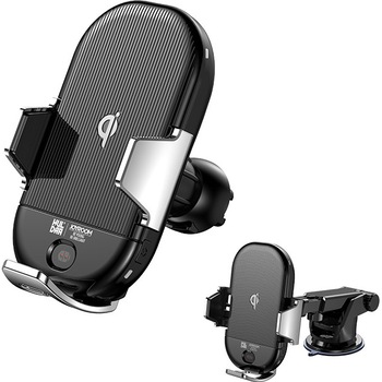 Kit Suport auto Joyroom Grila Ventilatie 360 grade, Bord Auto cu senzor inteligent si incarcare wireless Kit Suport auto Joyroom Grila Ventilatie 360 grade, Bord Auto cu senzor inteligent si incarcare wireless