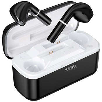 Casti Bluetooth 5.0 Joyroom, touch sensitive, cutie de incarcare Casti Bluetooth 5.0 Joyroom, touch sensitive, cutie de incarcare