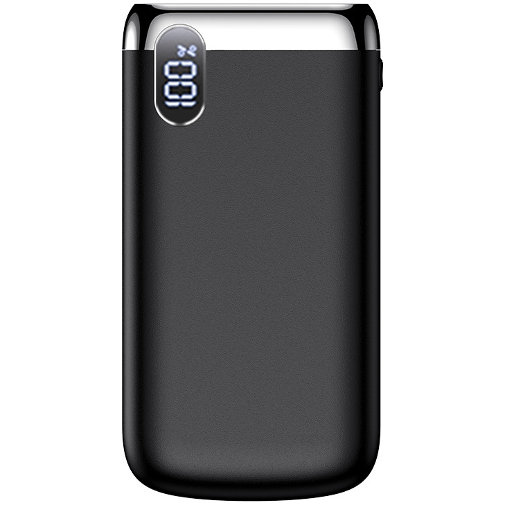 Acumulator extern Joyroom 10000mAh, incarcare wireless, Black