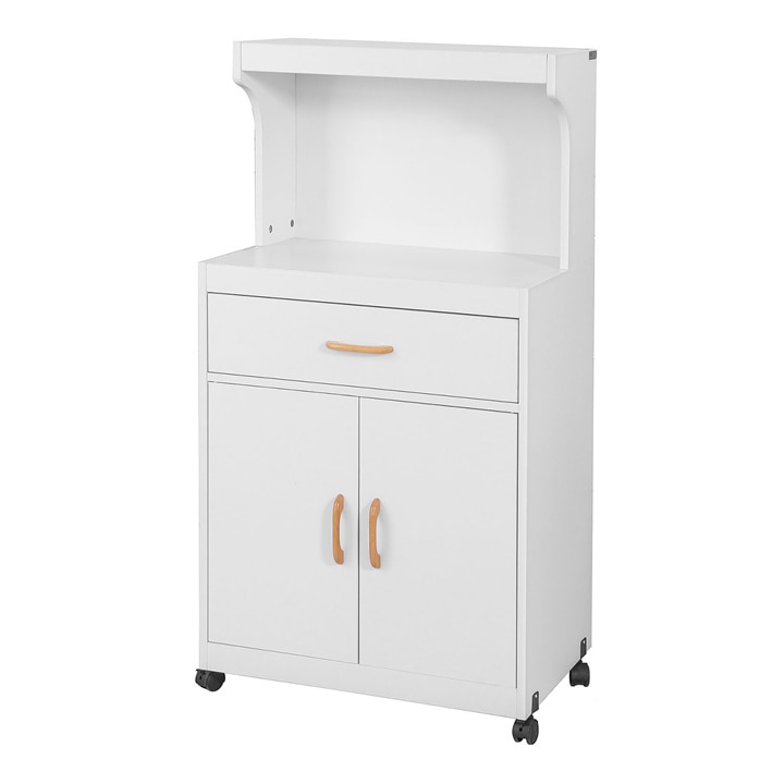 Dulap mobil SoBuy, FSB12-W, 62 x 40 x 119 cm, MDF, Alb