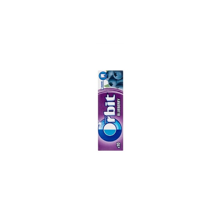 Orbit, Drazse, Blueberry, Áfonya, 30x14g, (420g)