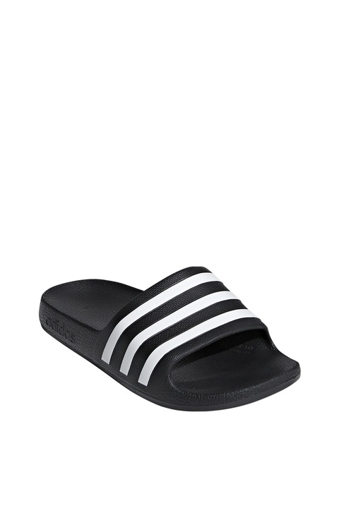 adidas Sportswear, Чехли Adilette с ергономична стелка, Бял/Черен