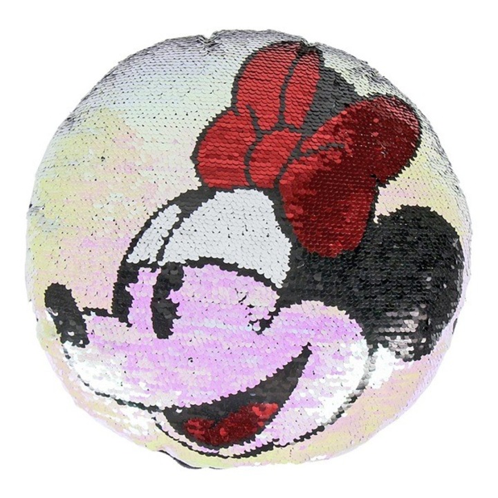 Minnie egér simiflitteres párna
