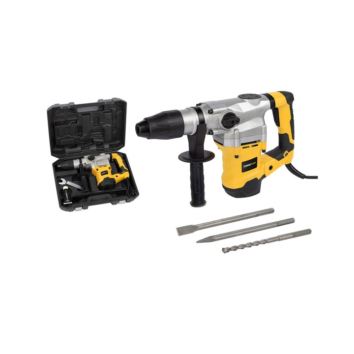 PowerPlus POWX1179 Fúrókalapács 1600W, SDS-MAX kofferben fúrószárakkal