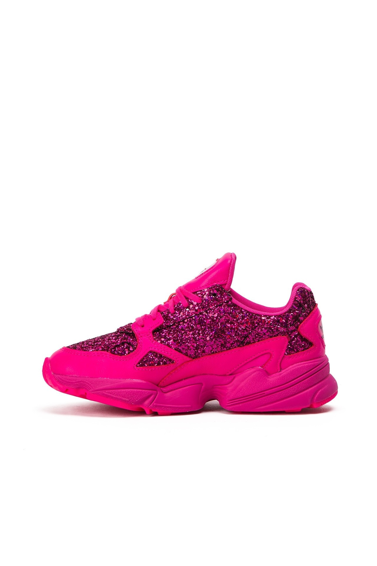 Adidas falcon noir et rose hot sale