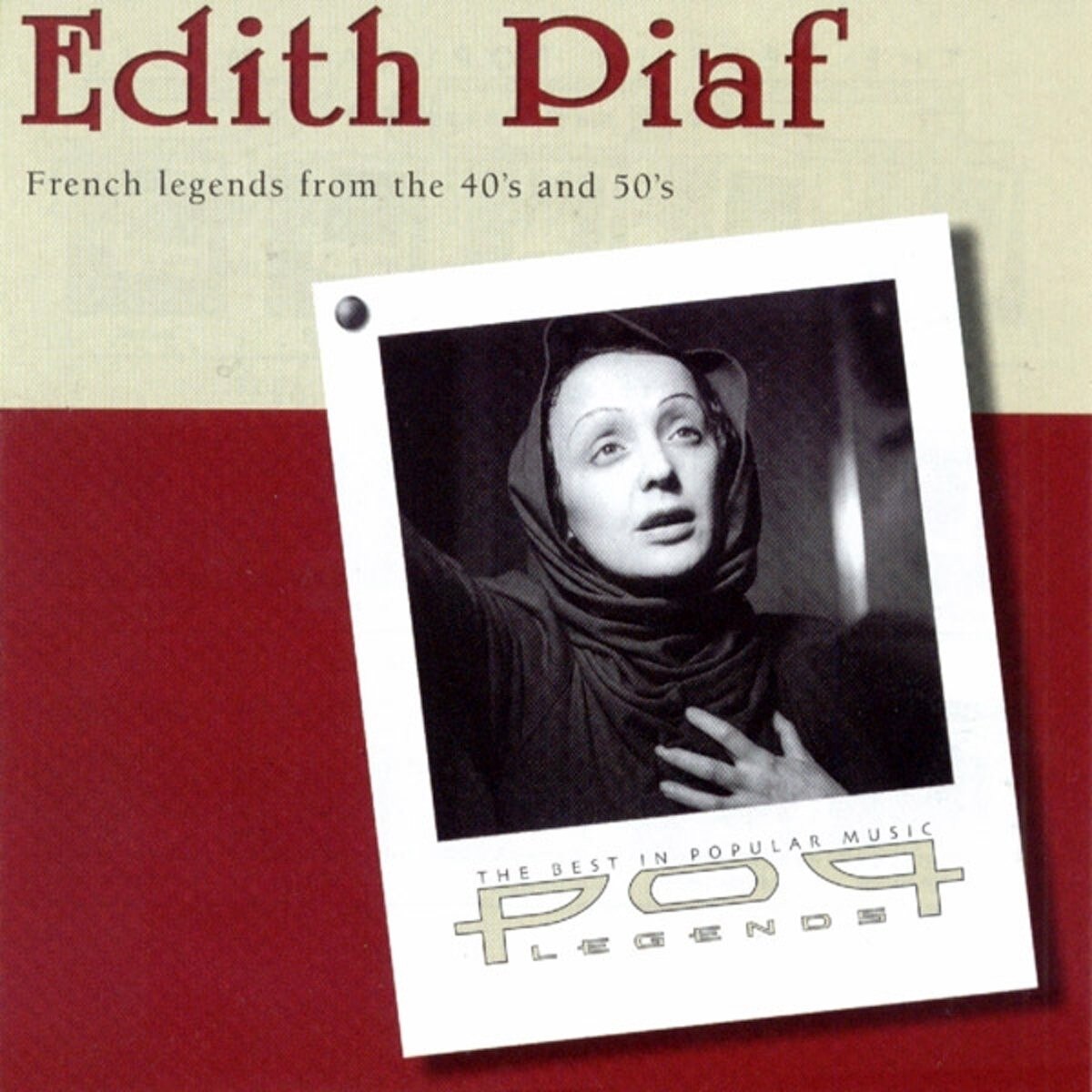 Edith Piaf - Pop Legends - CD