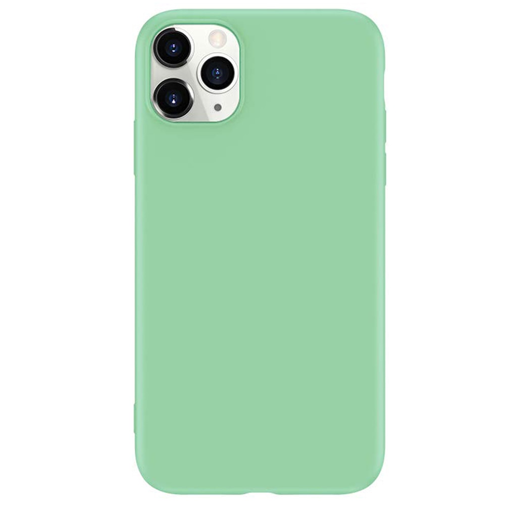 Set Husa protectie pentru Apple iPhone 11 Pro, Ultra Slim, Ultra Soft, Mint Mat + Folie Profesionala Joyshell, cu sticla securizata Asahi Japonia
