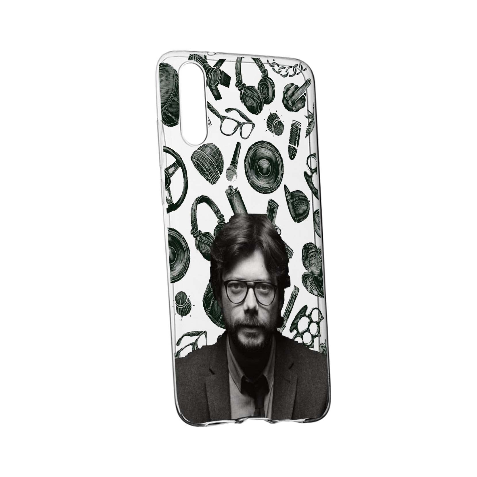 Husa de protectie La Casa De Papel, Movie pentru Samsung Galaxy A50, rezistenta la uzura, anti-alunecare, din silicon Premium, 388