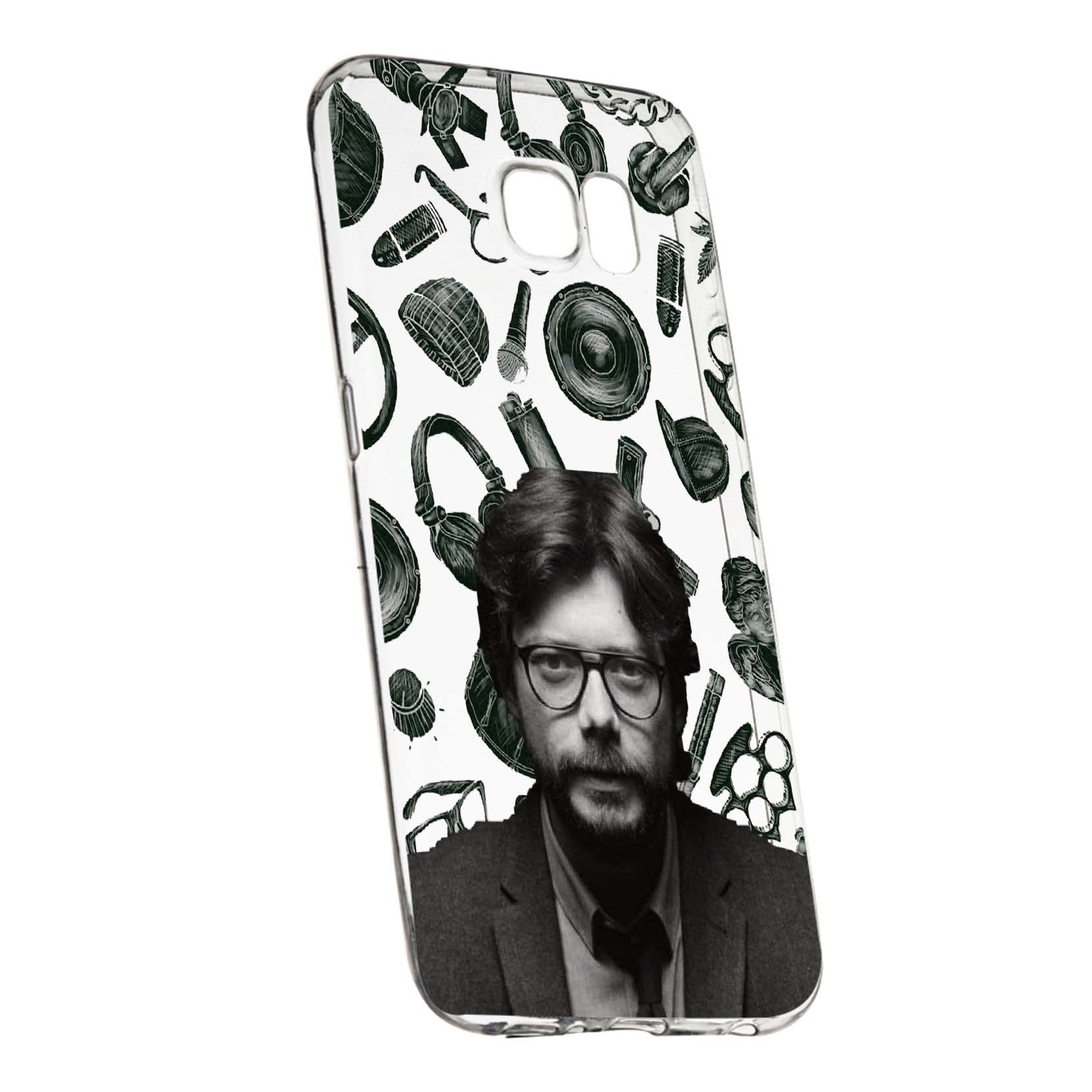 Husa de protectie La Casa De Papel, Movie pentru Samsung Galaxy S7, rezistenta la uzura, anti-alunecare, din silicon Premium, 388