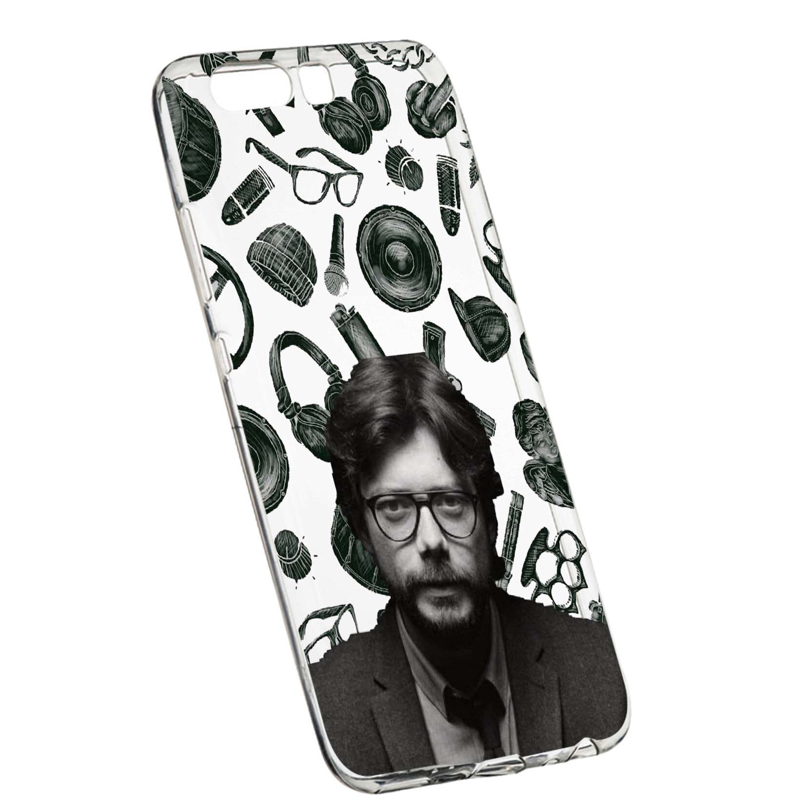 Husa de protectie La Casa De Papel, Movie pentru Huawei Y6 2018, rezistenta la uzura, anti-alunecare, din silicon Premium, 388