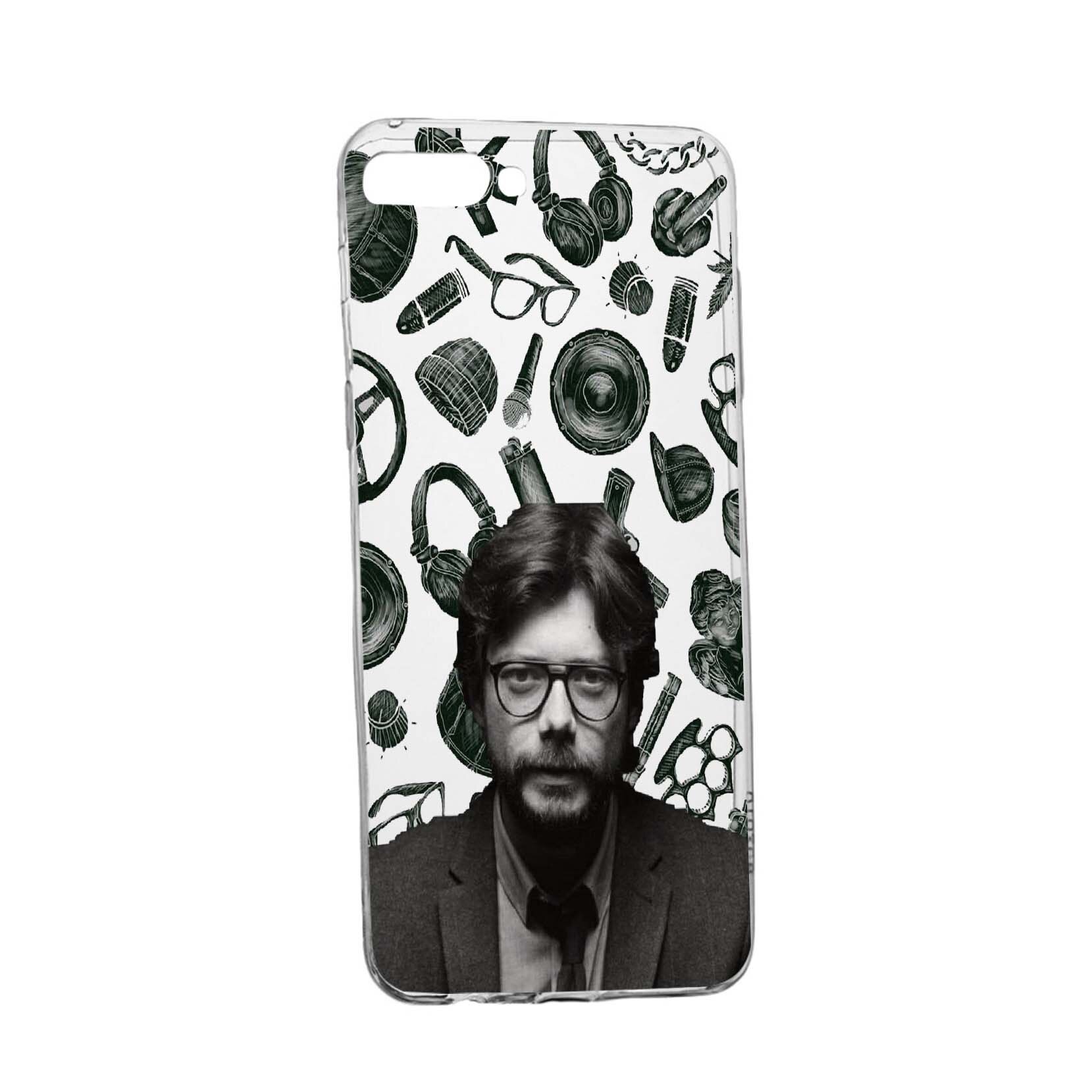 Husa de protectie La Casa De Papel, Movie pentru Xiaomi Mi8 Pro, rezistenta la uzura, anti-alunecare, din silicon Premium, 388