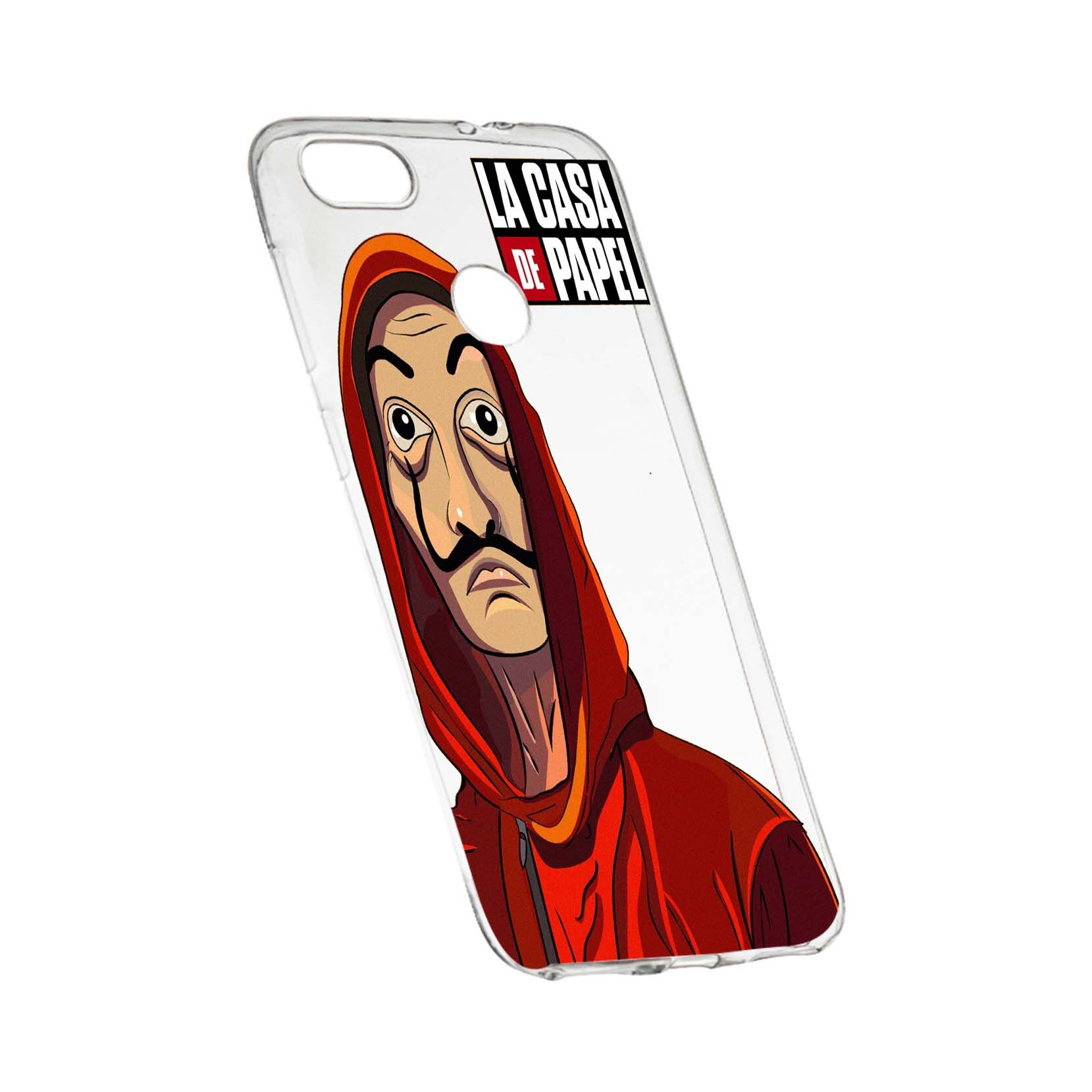 Husa de protectie La Casa De Papel, Movie pentru Huawei P9 Lite Mini / Y6 pro 2017, rezistenta la uzura, anti-alunecare, din silicon Premium, 389