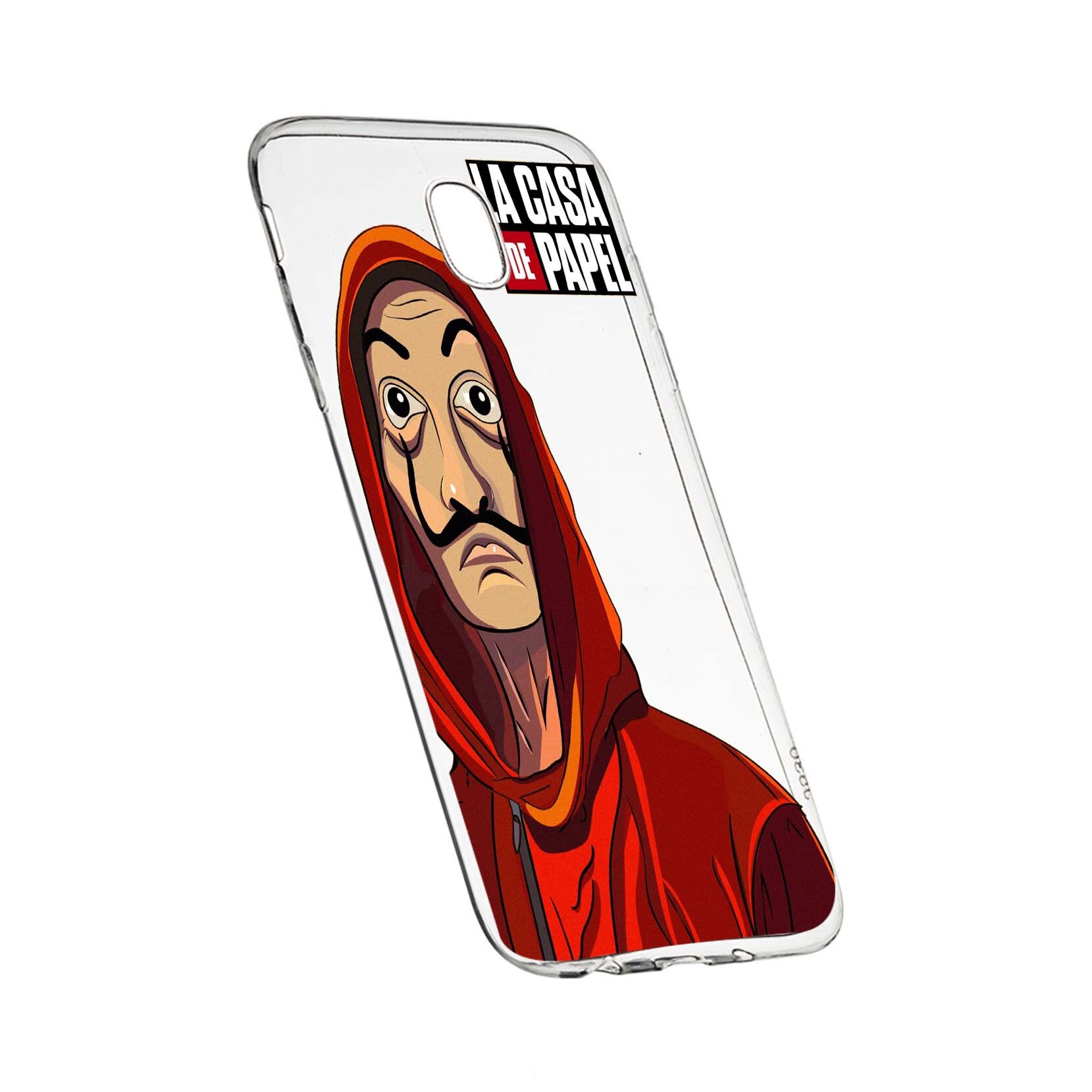 Husa de protectie La Casa De Papel, Movie pentru HTC U Play, rezistenta la uzura, anti-alunecare, din silicon Premium, 389