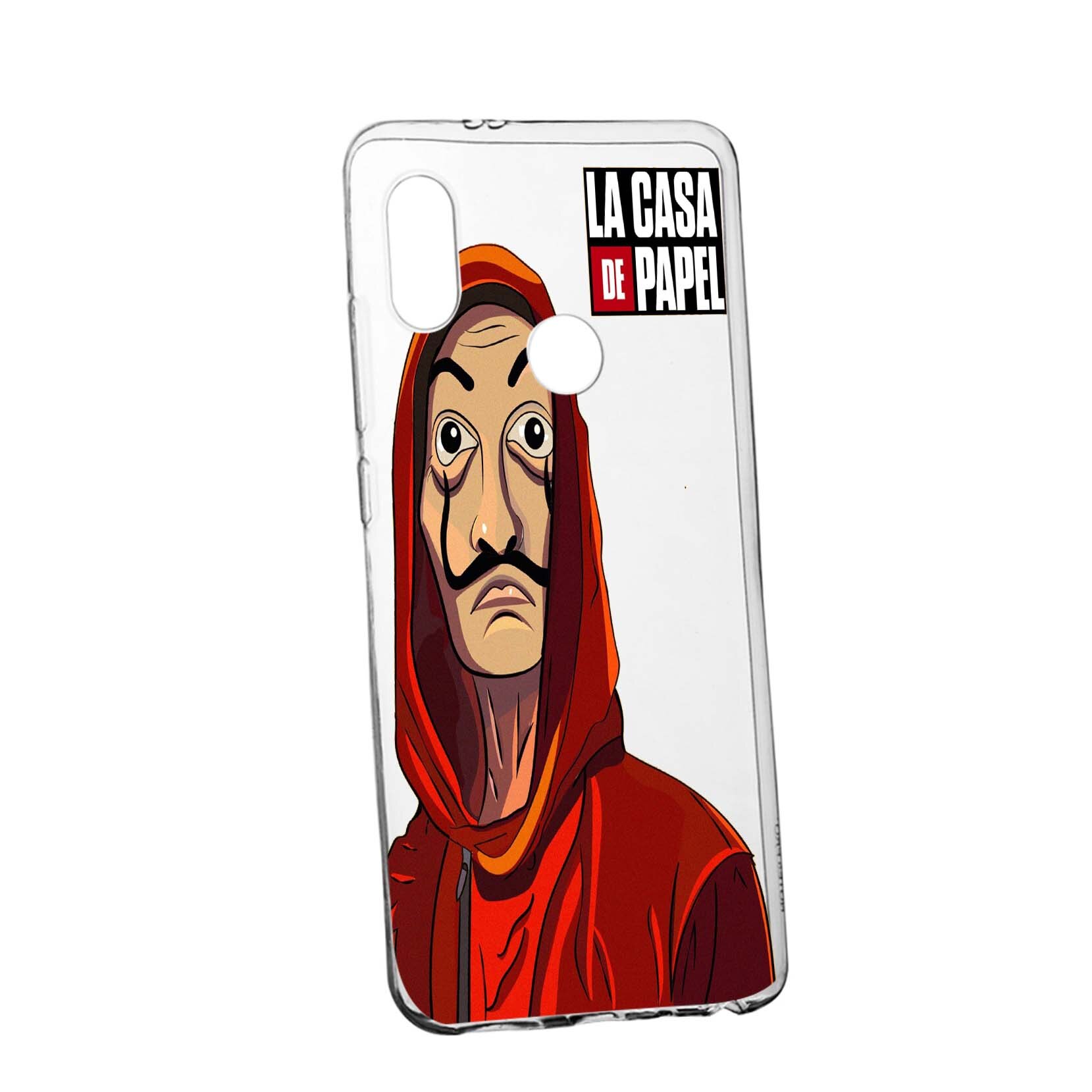 Husa de protectie La Casa De Papel, Movie pentru Samsung Galaxy A10s, rezistenta la uzura, anti-alunecare, din silicon Premium, 389
