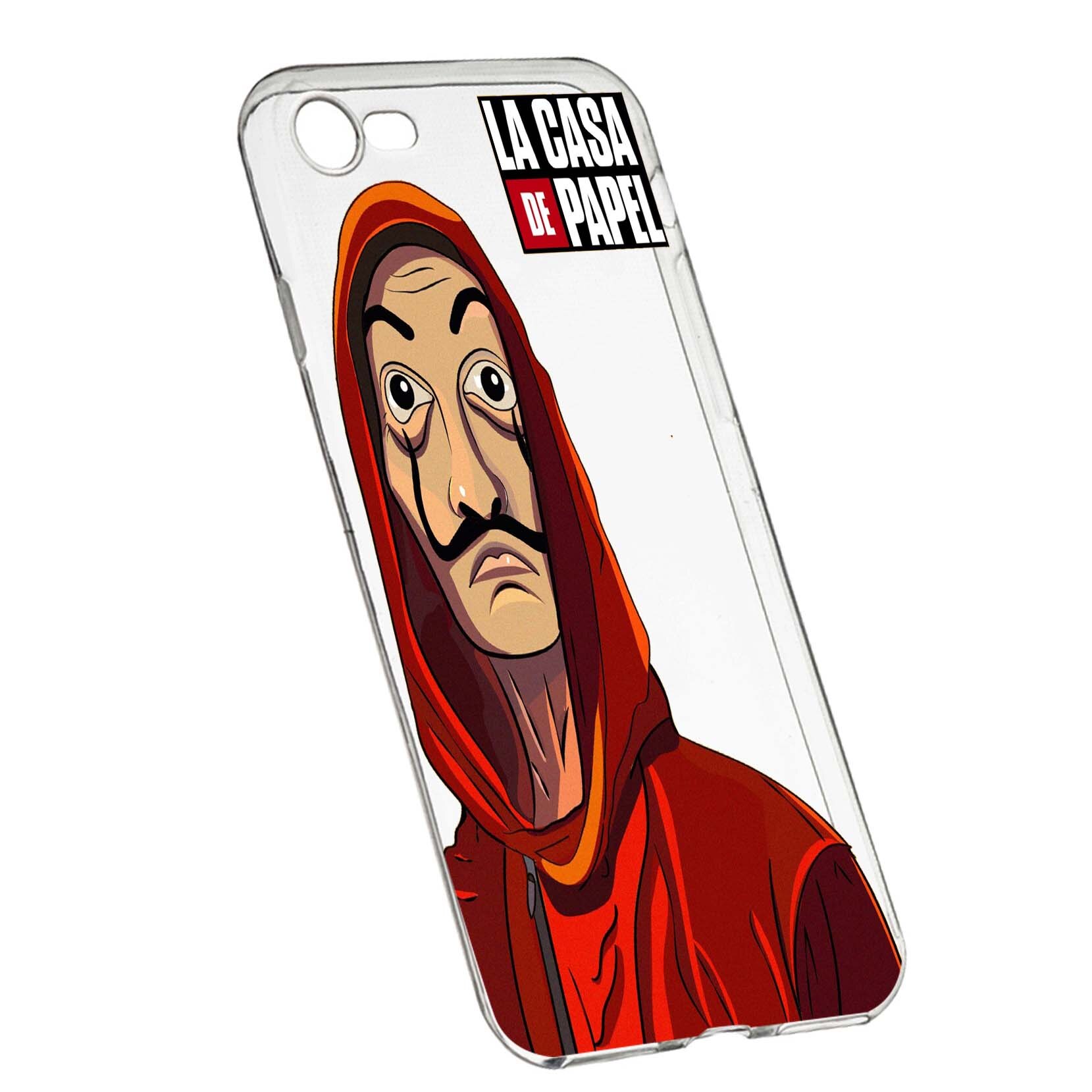 Husa de protectie La Casa De Papel, Movie pentru Apple iPhone 6/6S, rezistenta la uzura, anti-alunecare, din silicon Premium, 389