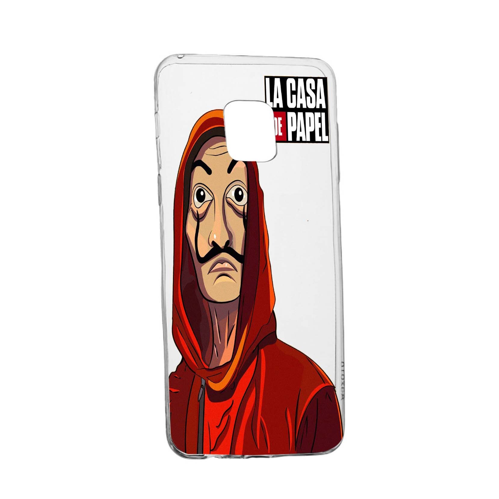 Husa de protectie La Casa De Papel, Movie pentru Sony Xperia 10/ XA3, rezistenta la uzura, anti-alunecare, din silicon Premium, 389