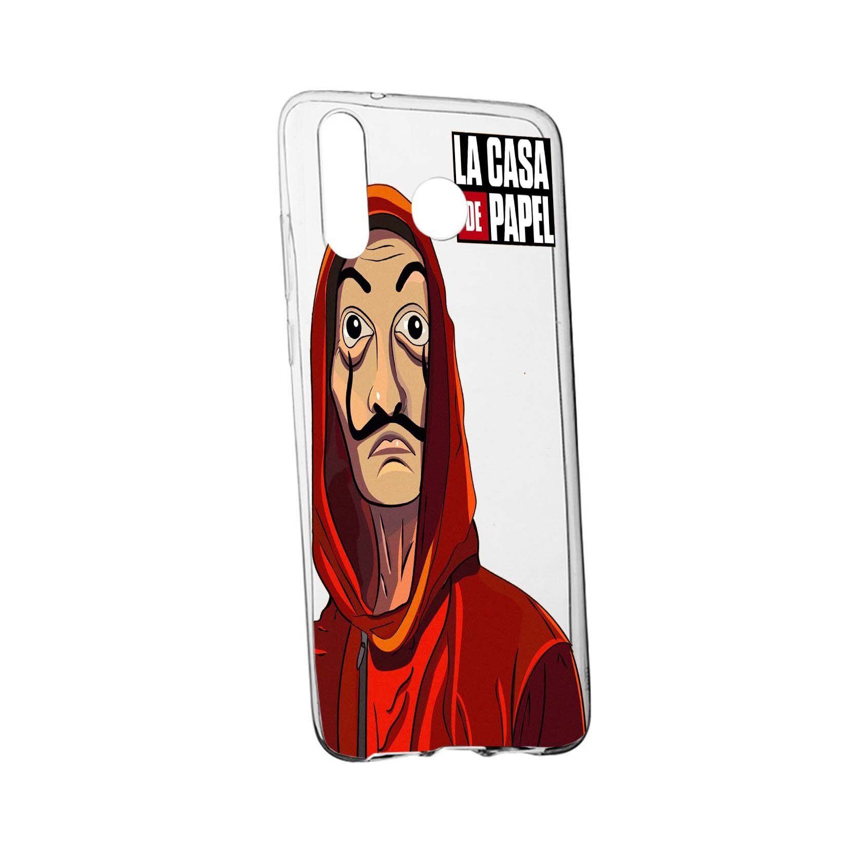 Husa de protectie La Casa De Papel, Movie pentru Samsung Galaxy A30, rezistenta la uzura, anti-alunecare, din silicon Premium, 389