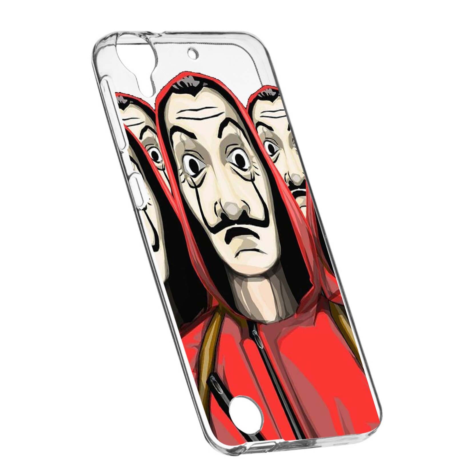 Husa de protectie La Casa De Papel, Movie pentru HTC Desire 825/10 Lifestyle, rezistenta la uzura, anti-alunecare, din silicon Premium, 390