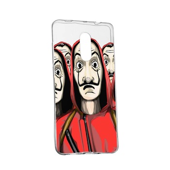 Husa de protectie La Casa De Papel, Movie pentru LG K40, rezistenta la uzura, anti-alunecare, din silicon Premium, 390 Husa de protectie La Casa De Papel, Movie pentru LG K40, rezistenta la uzura, anti-alunecare, din silicon Premium, 390