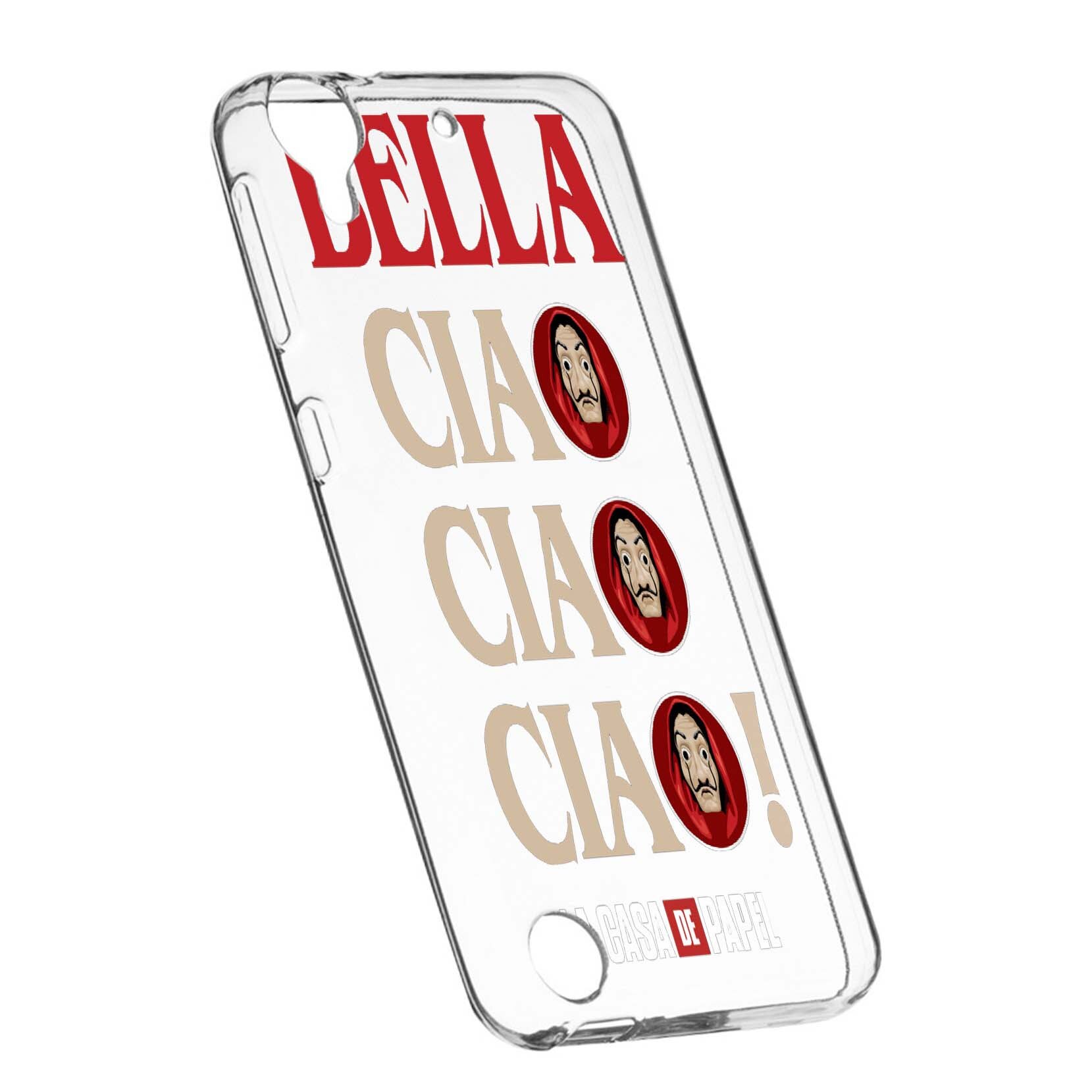 Husa de protectie La Casa De Papel, Movie pentru HTC Desire 825/10 Lifestyle, rezistenta la uzura, anti-alunecare, din silicon Premium, 391
