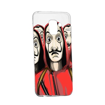 Husa de protectie La Casa De Papel, Movie pentru Samsung Galaxy A6 2018, rezistenta la uzura, anti-alunecare, din silicon Premium, 390 Husa de protectie La Casa De Papel, Movie pentru Samsung Galaxy A6 2018, rezistenta la uzura, anti-alunecare, din silicon Premium, 390