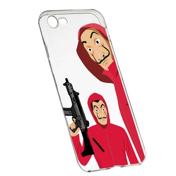 Husa de protectie La Casa De Papel, Movie pentru Apple iPhone 6/6S, rezistenta la uzura, anti-alunecare, din silicon Premium, 392 Husa de protectie La Casa De Papel, Movie pentru Apple iPhone 6/6S, rezistenta la uzura, anti-alunecare, din silicon Premium, 392