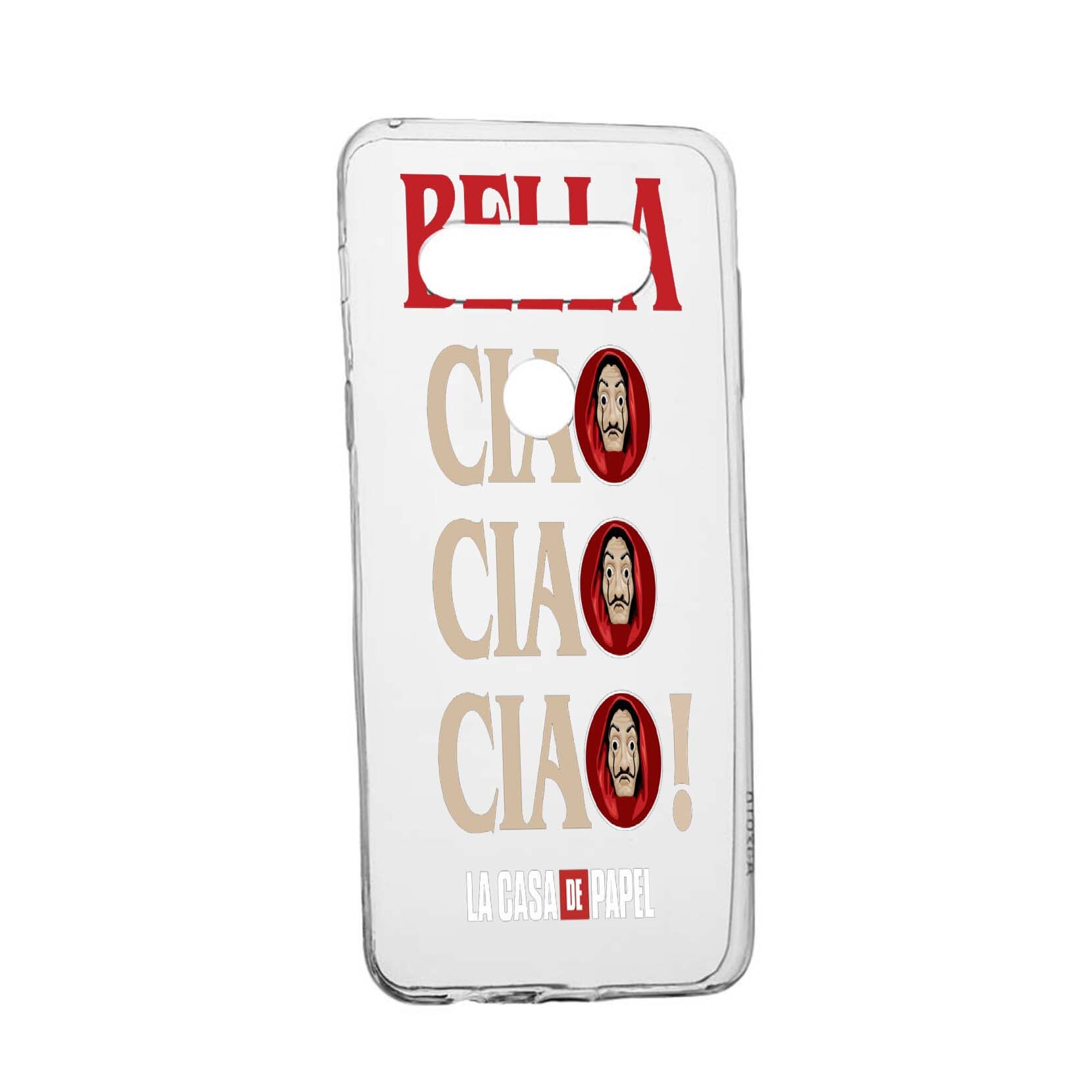 Husa de protectie La Casa De Papel, Movie pentru LG K50 / Q60, rezistenta la uzura, anti-alunecare, din silicon Premium, 391