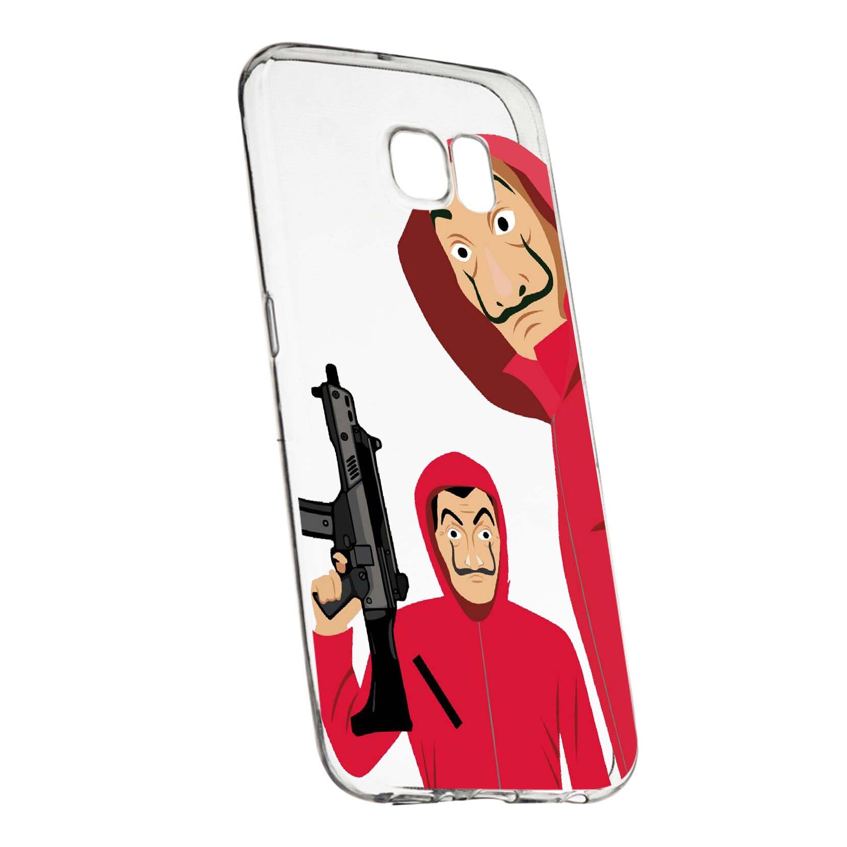 Husa de protectie La Casa De Papel, Movie pentru HTC U Ultra, rezistenta la uzura, anti-alunecare, din silicon Premium, 392