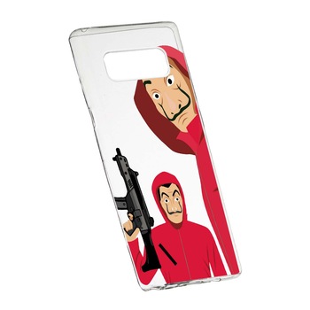 Husa de protectie La Casa De Papel, Movie pentru Samsung Galaxy Note 9, rezistenta la uzura, anti-alunecare, din silicon Premium, 392 Husa de protectie La Casa De Papel, Movie pentru Samsung Galaxy Note 9, rezistenta la uzura, anti-alunecare, din silicon Premium, 392