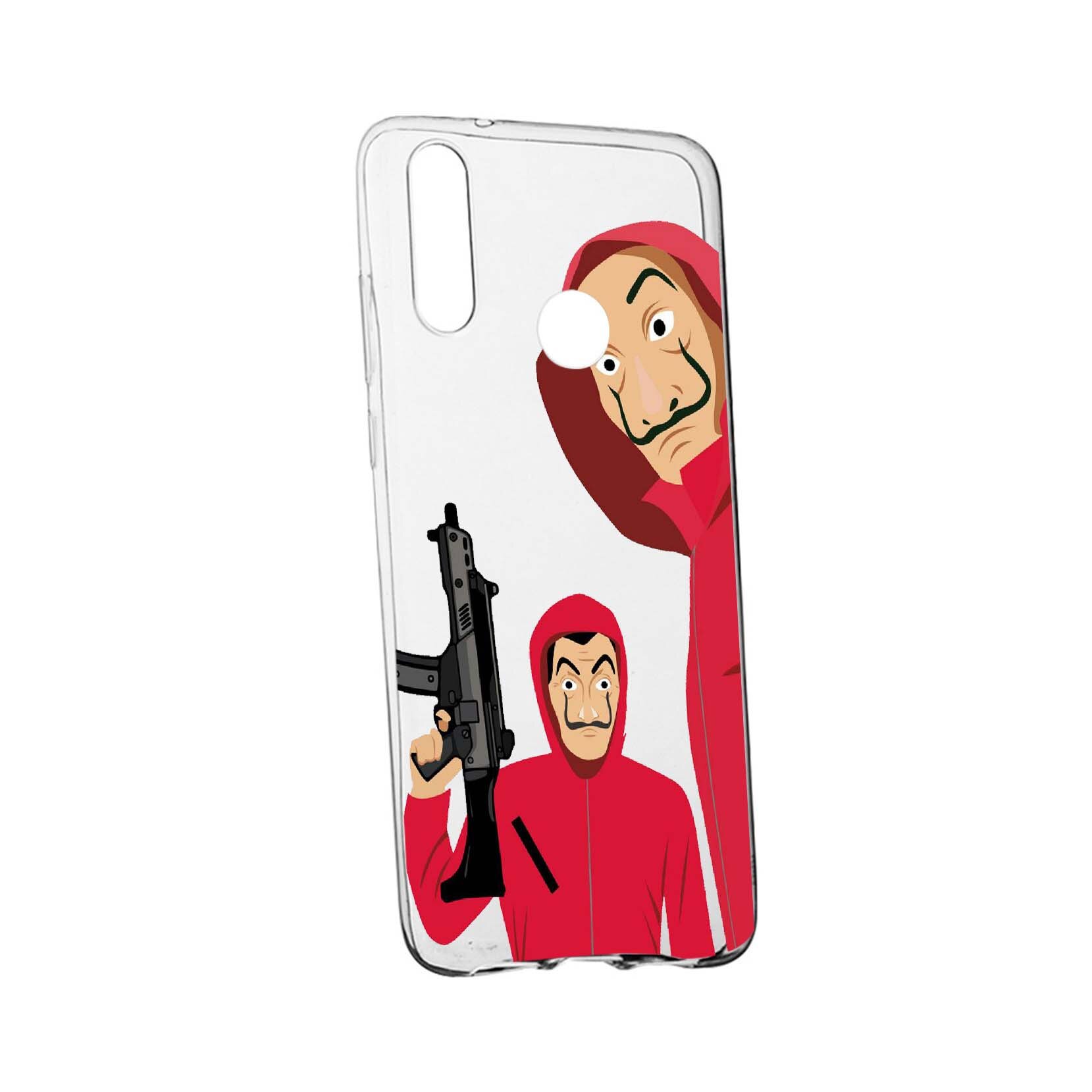 Husa de protectie La Casa De Papel, Movie pentru Xiaomi Mi A3 Lite, rezistenta la uzura, anti-alunecare, din silicon Premium, 392