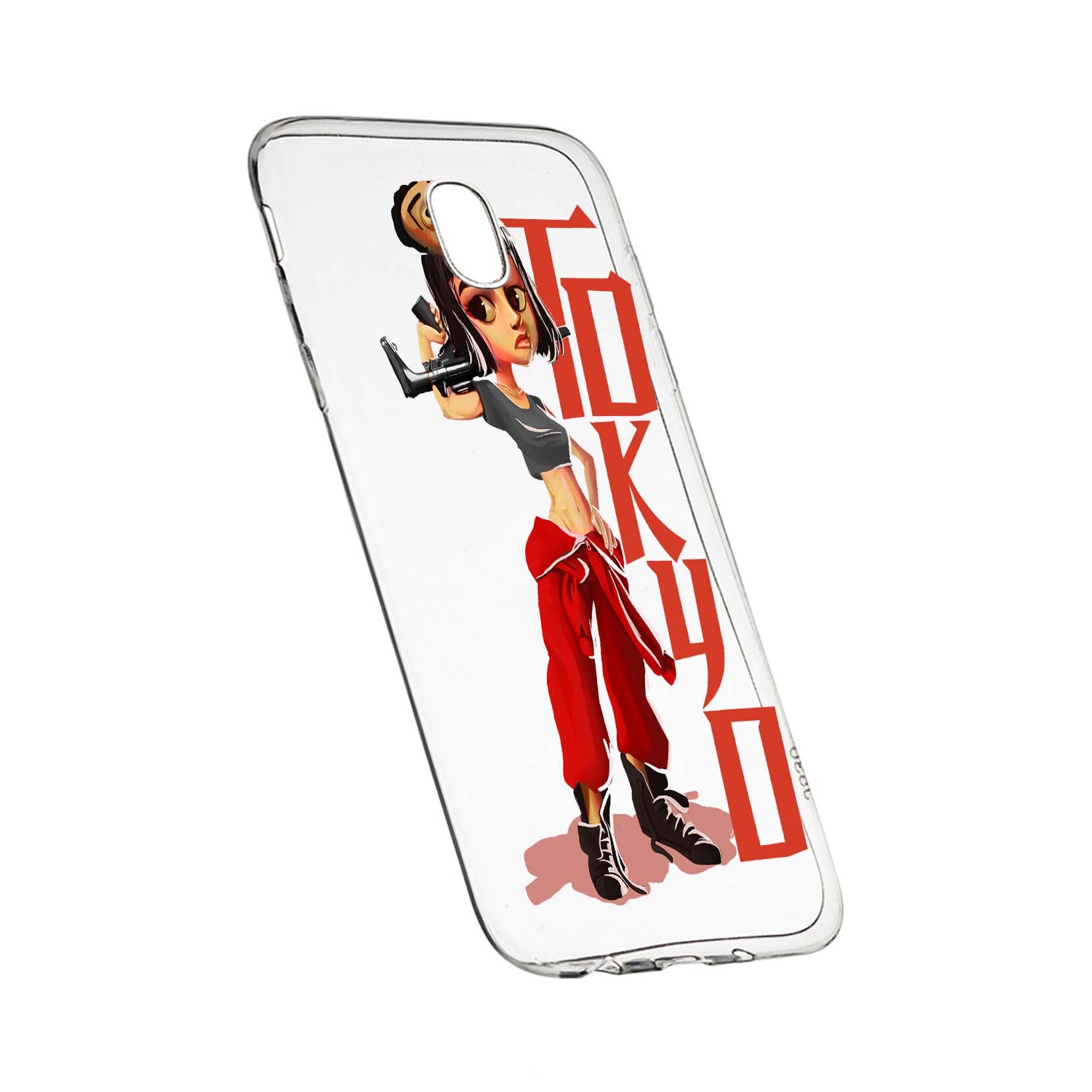 Husa de protectie La Casa De Papel, Movie pentru LG K30 2019, rezistenta la uzura, anti-alunecare, din silicon Premium, 394