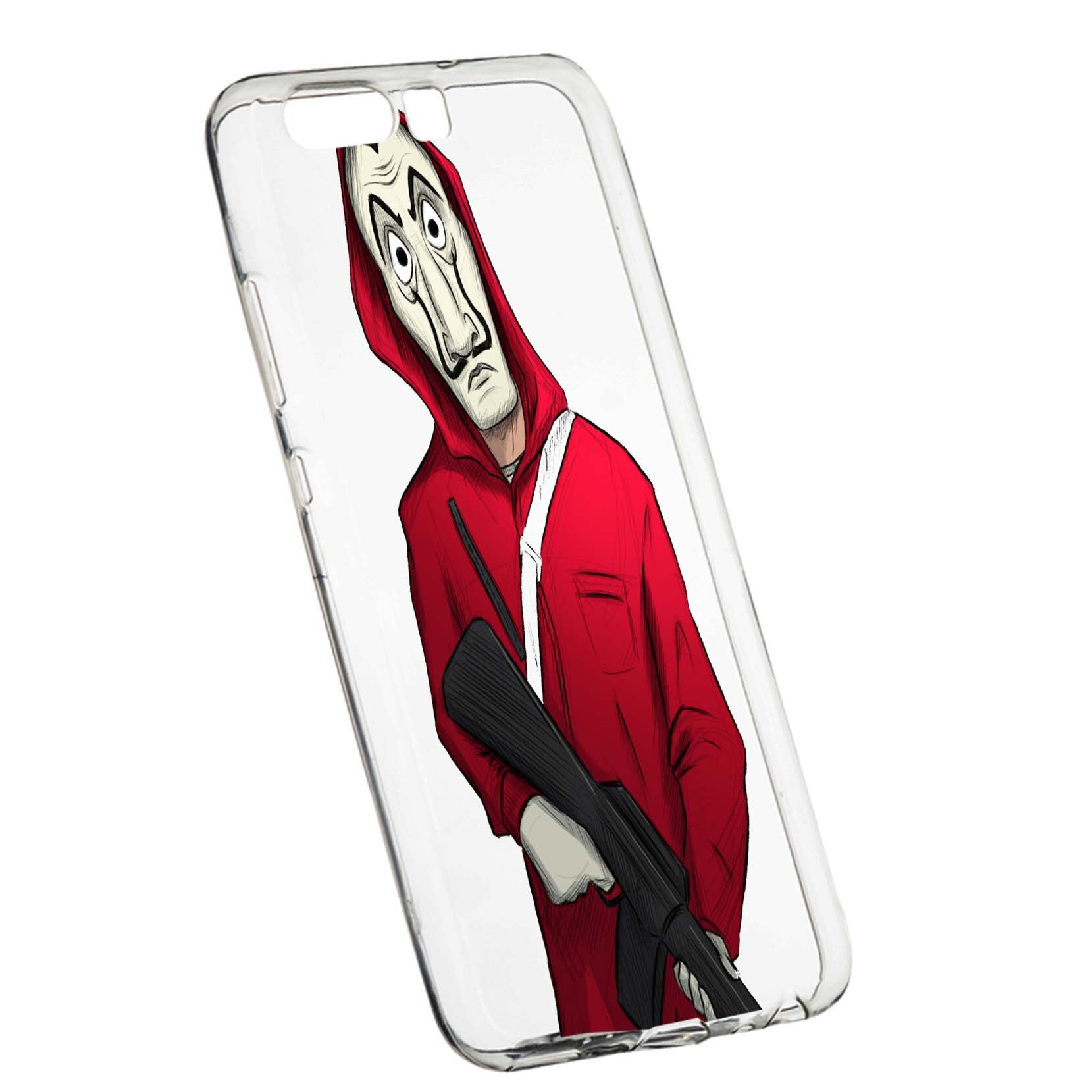 Husa de protectie La Casa De Papel, Movie pentru Sony XZ Premium, rezistenta la uzura, anti-alunecare, din silicon Premium, 395