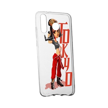 Husa de protectie La Casa De Papel, Movie pentru Samsung Galaxy A20, rezistenta la uzura, anti-alunecare, din silicon Premium, 394 Husa de protectie La Casa De Papel, Movie pentru Samsung Galaxy A20, rezistenta la uzura, anti-alunecare, din silicon Premium, 394