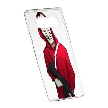 Husa de protectie La Casa De Papel, Movie pentru Samsung Galaxy Note 9, rezistenta la uzura, anti-alunecare, din silicon Premium, 395 Husa de protectie La Casa De Papel, Movie pentru Samsung Galaxy Note 9, rezistenta la uzura, anti-alunecare, din silicon Premium, 395