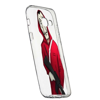 Husa de protectie La Casa De Papel, Movie pentru Samsung Galaxy A5 2016, rezistenta la uzura, anti-alunecare, din silicon Premium, 395 Husa de protectie La Casa De Papel, Movie pentru Samsung Galaxy A5 2016, rezistenta la uzura, anti-alunecare, din silicon Premium, 395