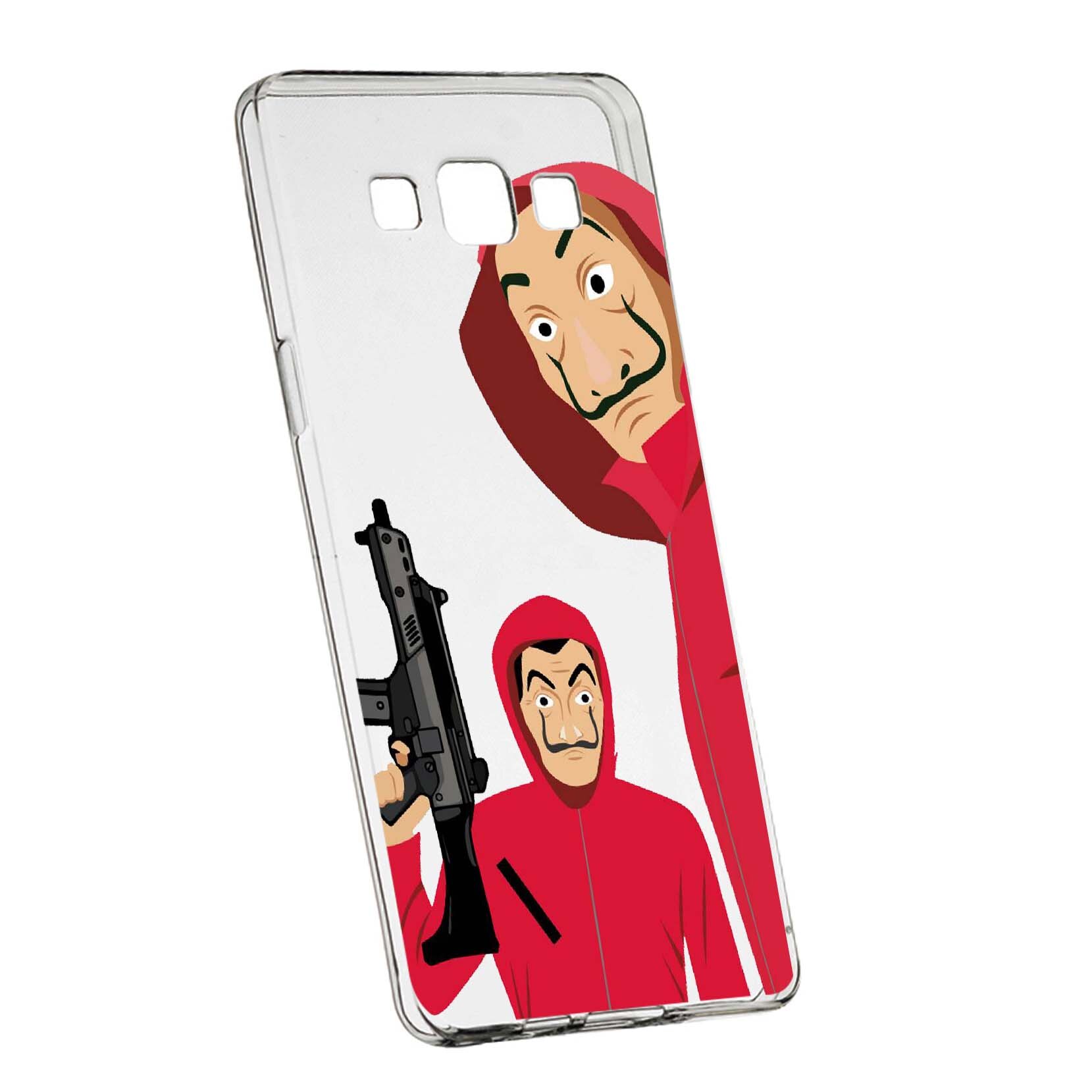 Husa de protectie La Casa De Papel, Movie pentru Samsung Galaxy J7 2016, rezistenta la uzura, anti-alunecare, din silicon Premium, 392