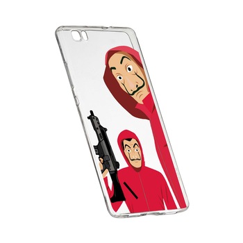 Husa de protectie La Casa De Papel, Movie pentru Sony XZ1, rezistenta la uzura, anti-alunecare, din silicon Premium, 392 Husa de protectie La Casa De Papel, Movie pentru Sony XZ1, rezistenta la uzura, anti-alunecare, din silicon Premium, 392