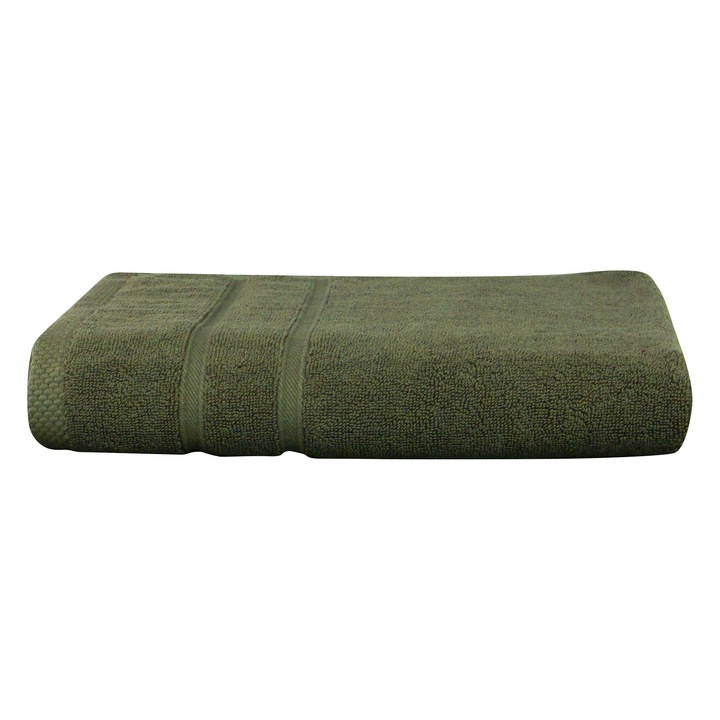 Prosop fata Exclusivity Collection, 50x100 cm, Olive, 100% bumbac Terry Selection, 675 gr/mp